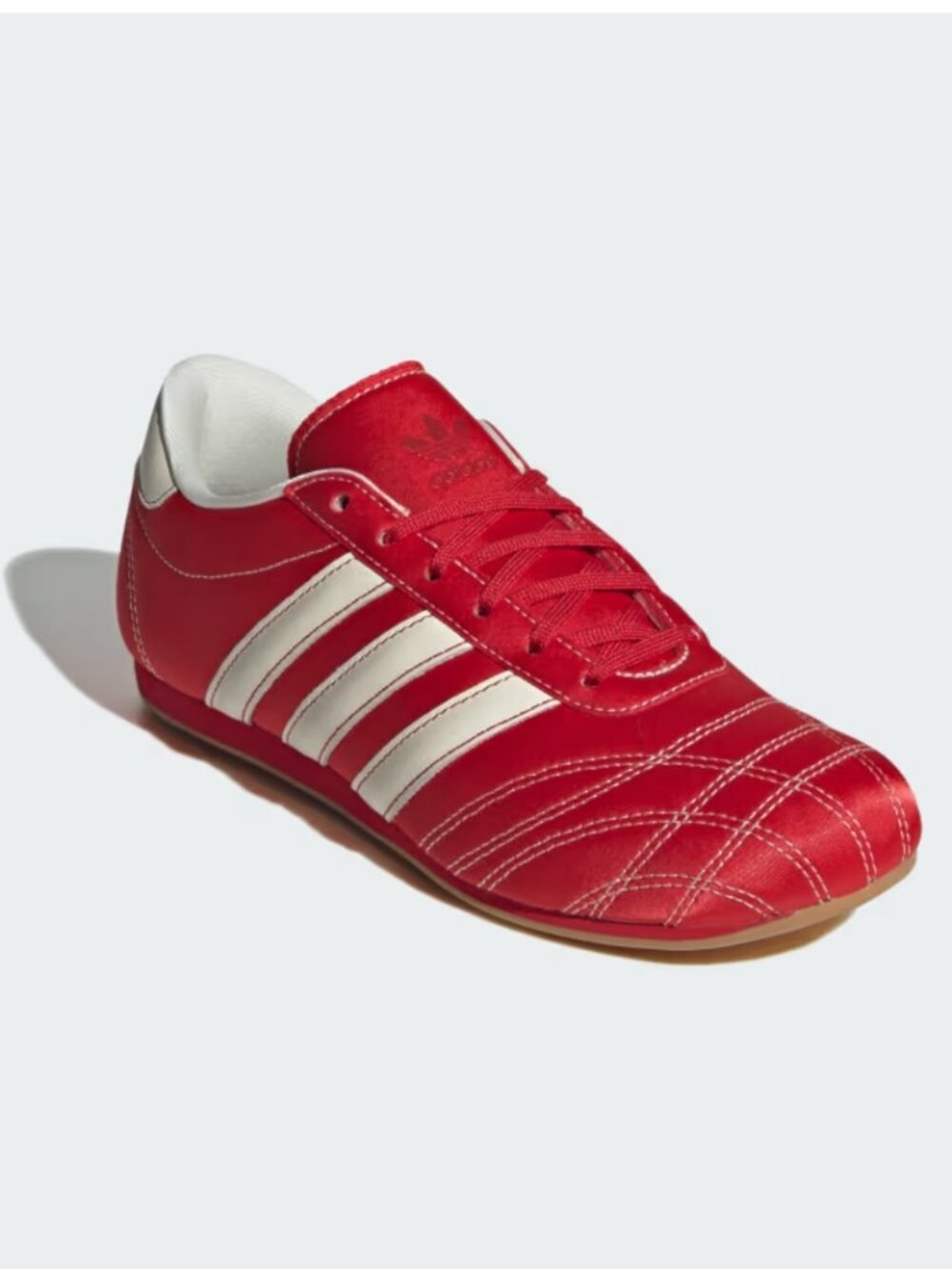 Adidas Red Taekwondo Retro Sneakers Size 10 - Picture 2 of 8